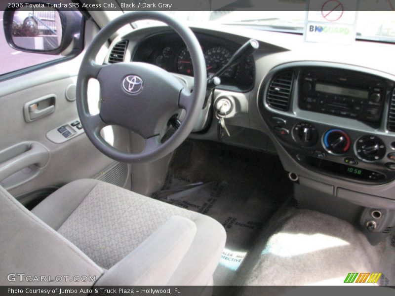 Black / Dark Gray 2006 Toyota Tundra SR5 Access Cab
