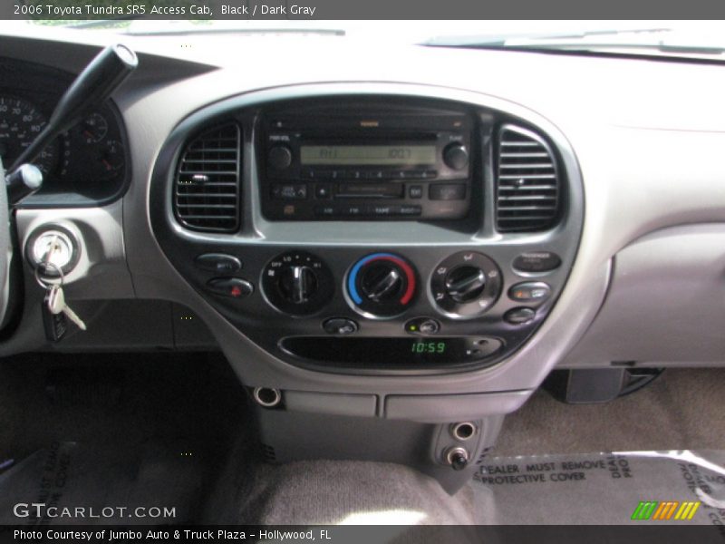 Black / Dark Gray 2006 Toyota Tundra SR5 Access Cab