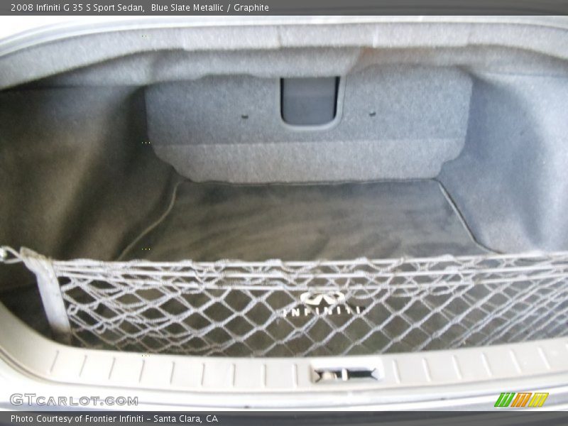 Blue Slate Metallic / Graphite 2008 Infiniti G 35 S Sport Sedan