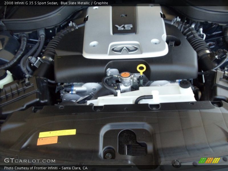 Blue Slate Metallic / Graphite 2008 Infiniti G 35 S Sport Sedan