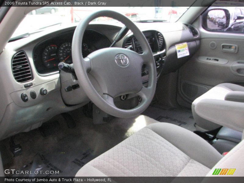 Black / Dark Gray 2006 Toyota Tundra SR5 Access Cab