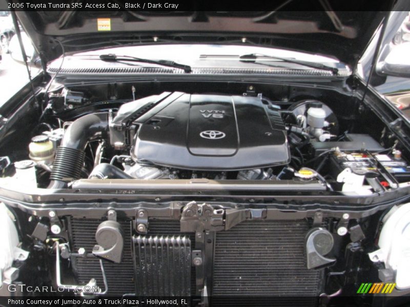 Black / Dark Gray 2006 Toyota Tundra SR5 Access Cab