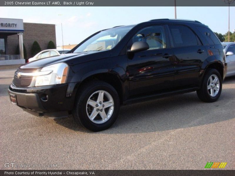 Black / Light Gray 2005 Chevrolet Equinox LT AWD