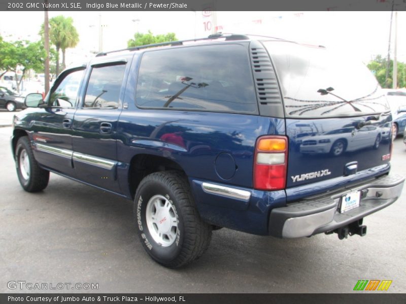 Indigo Blue Metallic / Pewter/Shale 2002 GMC Yukon XL SLE