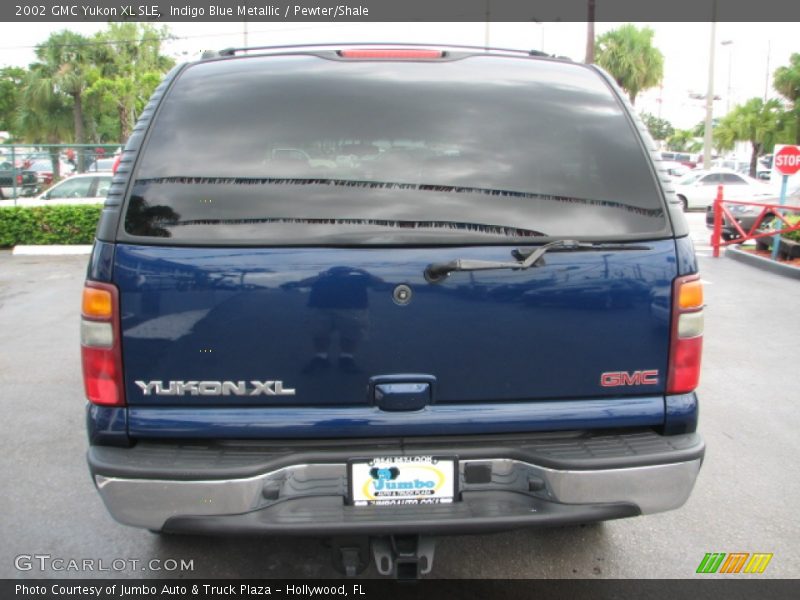Indigo Blue Metallic / Pewter/Shale 2002 GMC Yukon XL SLE