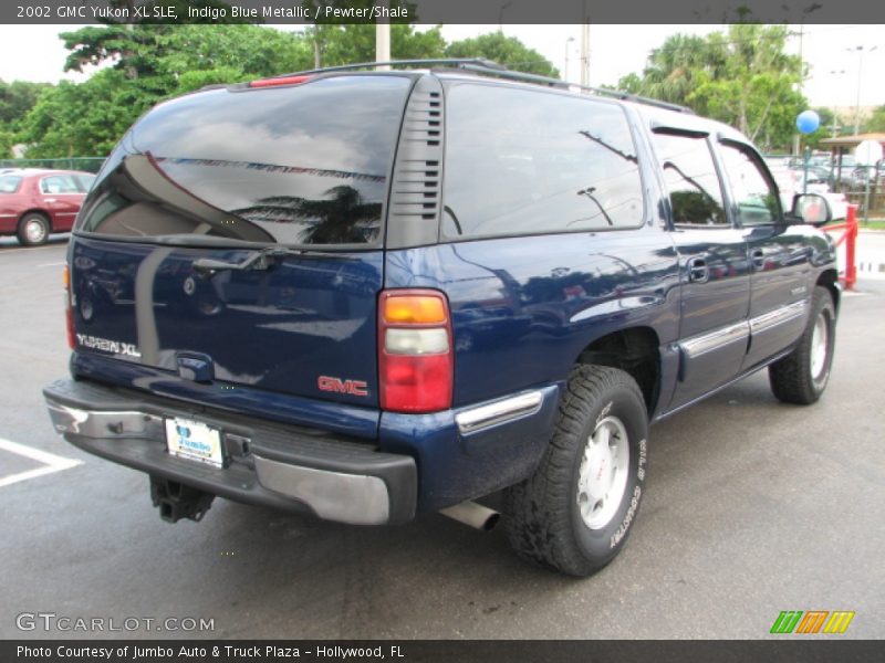 Indigo Blue Metallic / Pewter/Shale 2002 GMC Yukon XL SLE
