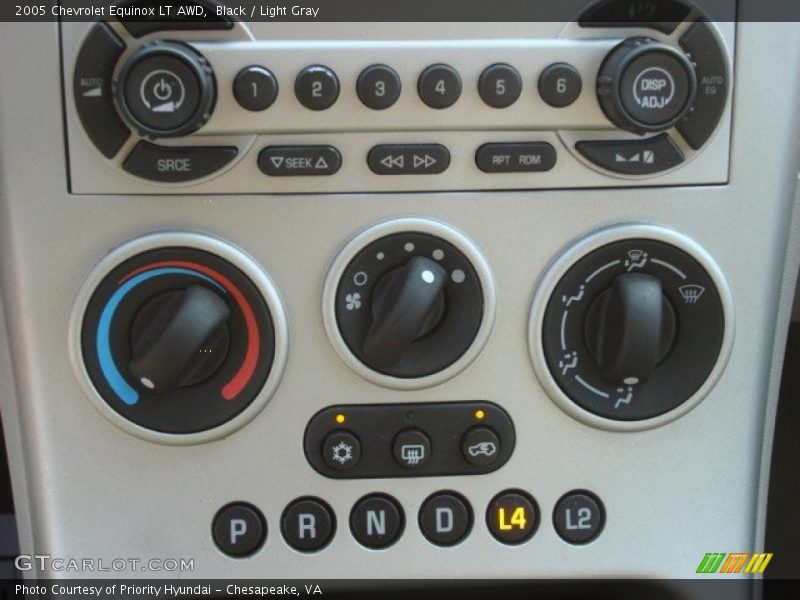 Black / Light Gray 2005 Chevrolet Equinox LT AWD