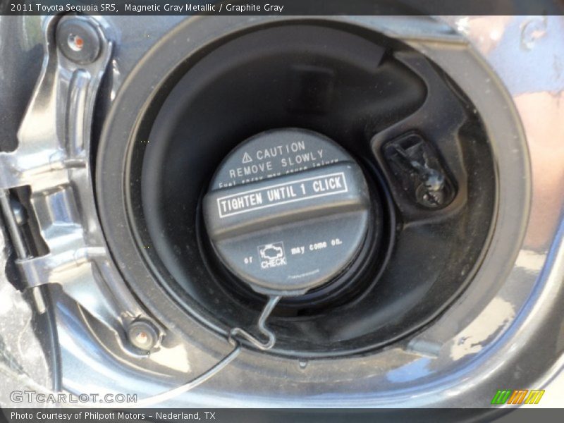 Magnetic Gray Metallic / Graphite Gray 2011 Toyota Sequoia SR5