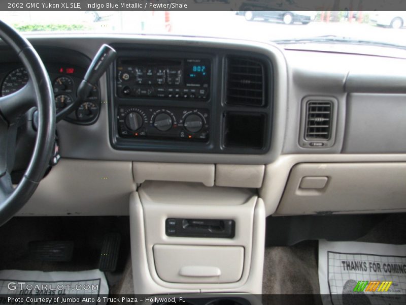 Indigo Blue Metallic / Pewter/Shale 2002 GMC Yukon XL SLE