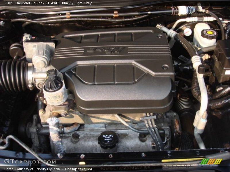 Black / Light Gray 2005 Chevrolet Equinox LT AWD