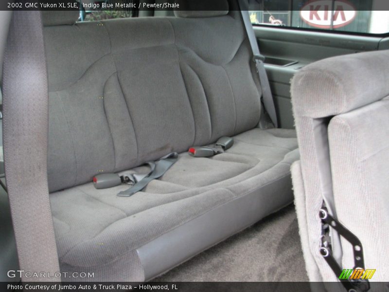 Indigo Blue Metallic / Pewter/Shale 2002 GMC Yukon XL SLE