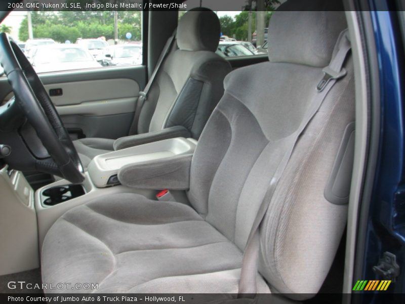 Indigo Blue Metallic / Pewter/Shale 2002 GMC Yukon XL SLE