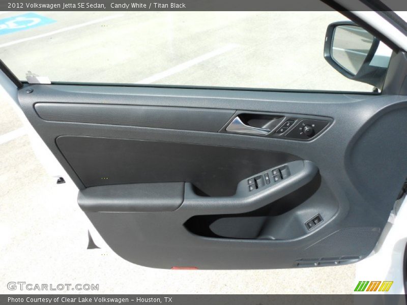 Door Panel of 2012 Jetta SE Sedan