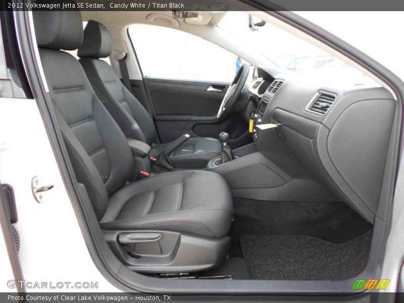  2012 Jetta SE Sedan Titan Black Interior