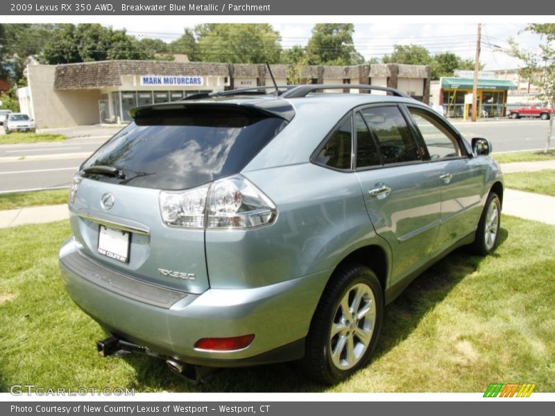 Breakwater Blue Metallic / Parchment 2009 Lexus RX 350 AWD