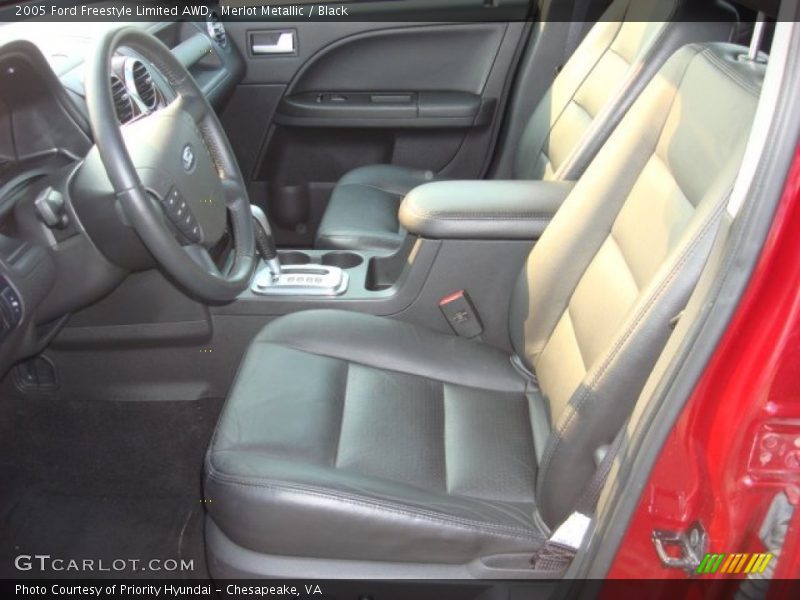  2005 Freestyle Limited AWD Black Interior