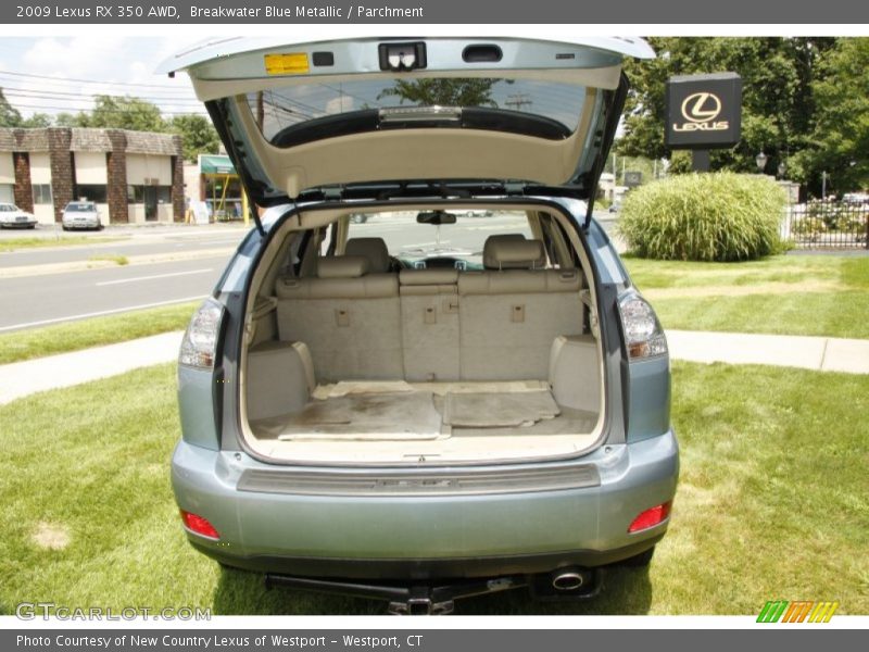 Breakwater Blue Metallic / Parchment 2009 Lexus RX 350 AWD