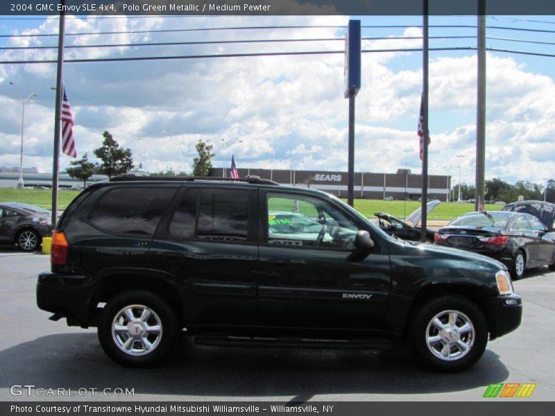 Polo Green Metallic / Medium Pewter 2004 GMC Envoy SLE 4x4