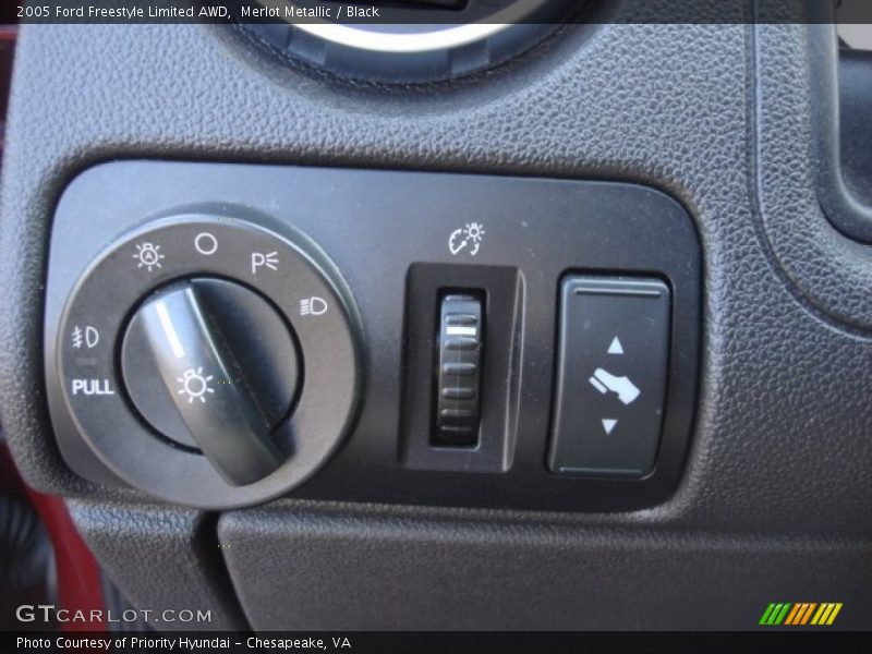 Controls of 2005 Freestyle Limited AWD
