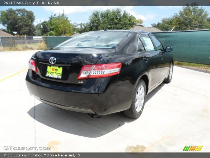 Black / Ash 2011 Toyota Camry LE