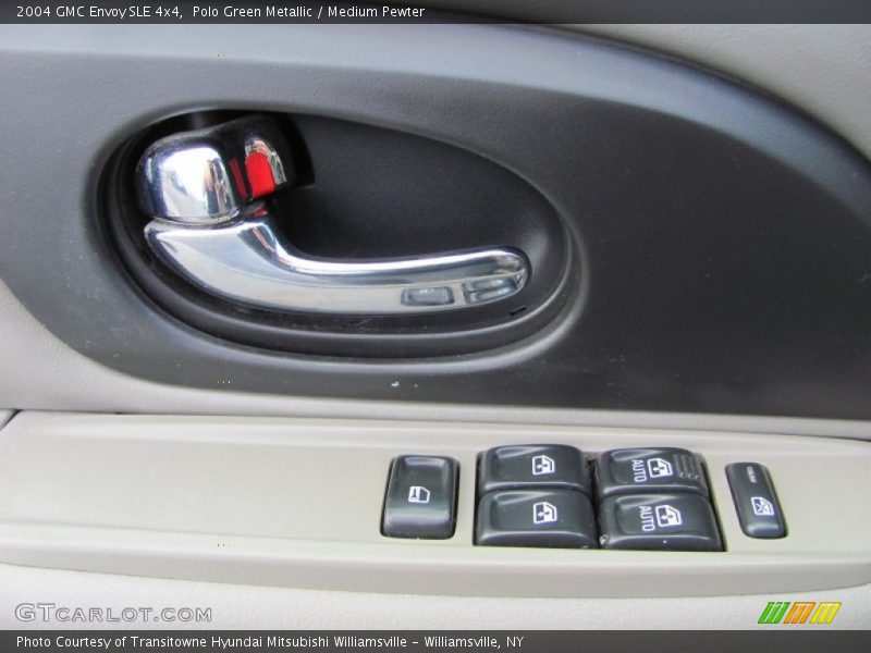 Polo Green Metallic / Medium Pewter 2004 GMC Envoy SLE 4x4