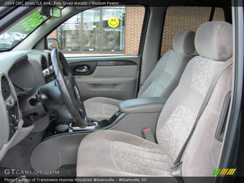 Polo Green Metallic / Medium Pewter 2004 GMC Envoy SLE 4x4