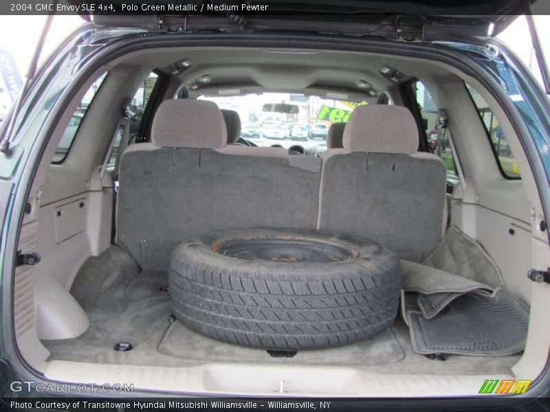 Polo Green Metallic / Medium Pewter 2004 GMC Envoy SLE 4x4