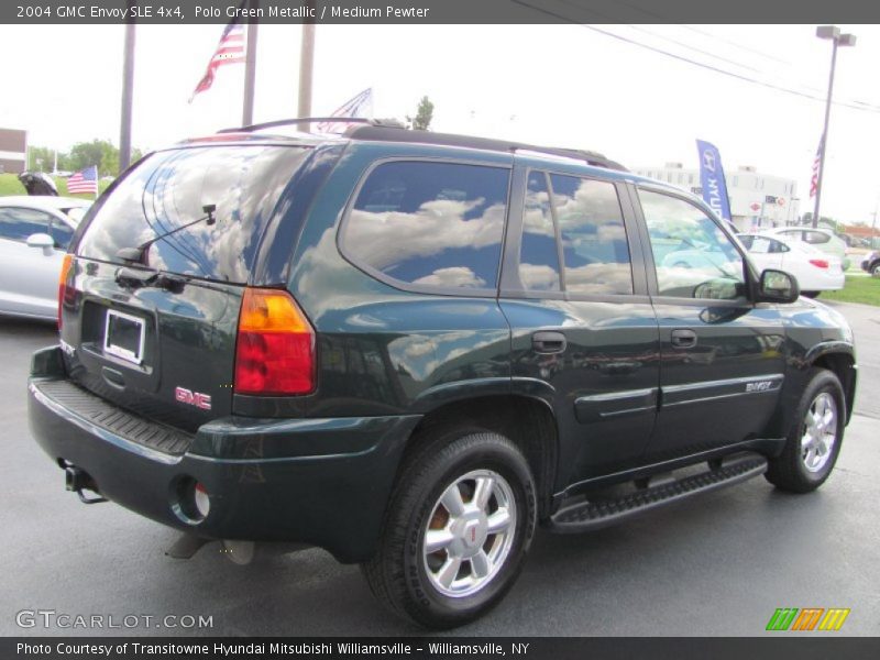 Polo Green Metallic / Medium Pewter 2004 GMC Envoy SLE 4x4