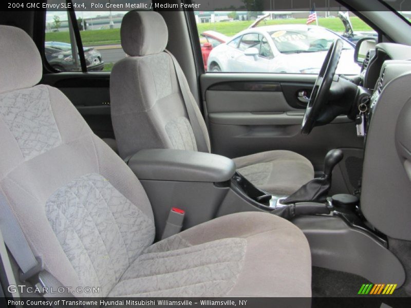 Polo Green Metallic / Medium Pewter 2004 GMC Envoy SLE 4x4
