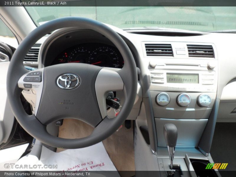 Black / Ash 2011 Toyota Camry LE
