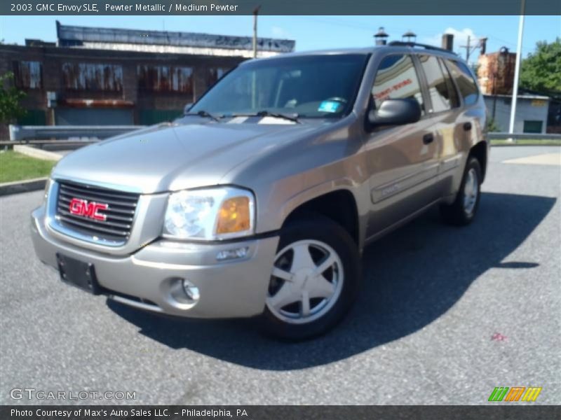 Pewter Metallic / Medium Pewter 2003 GMC Envoy SLE