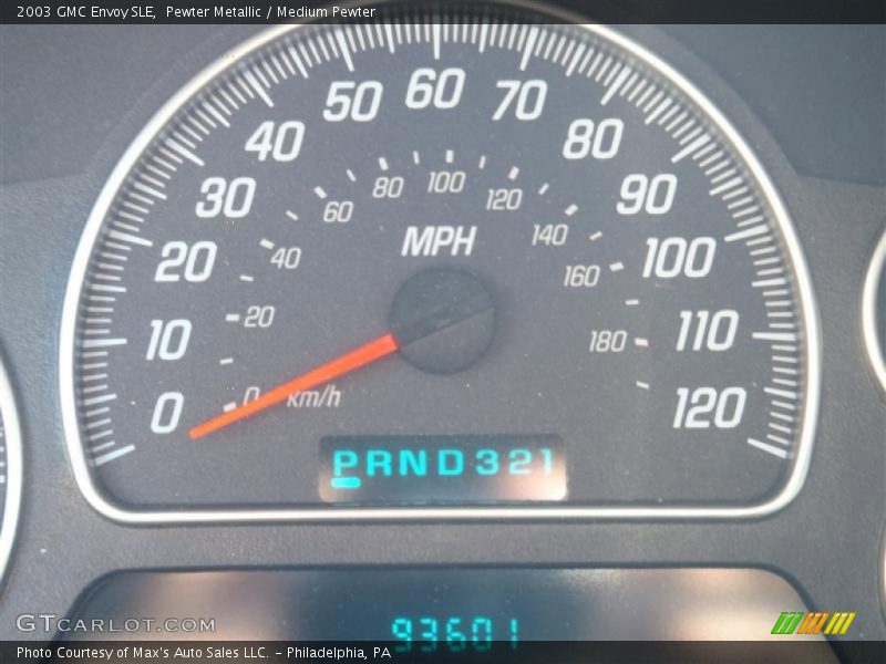 Pewter Metallic / Medium Pewter 2003 GMC Envoy SLE