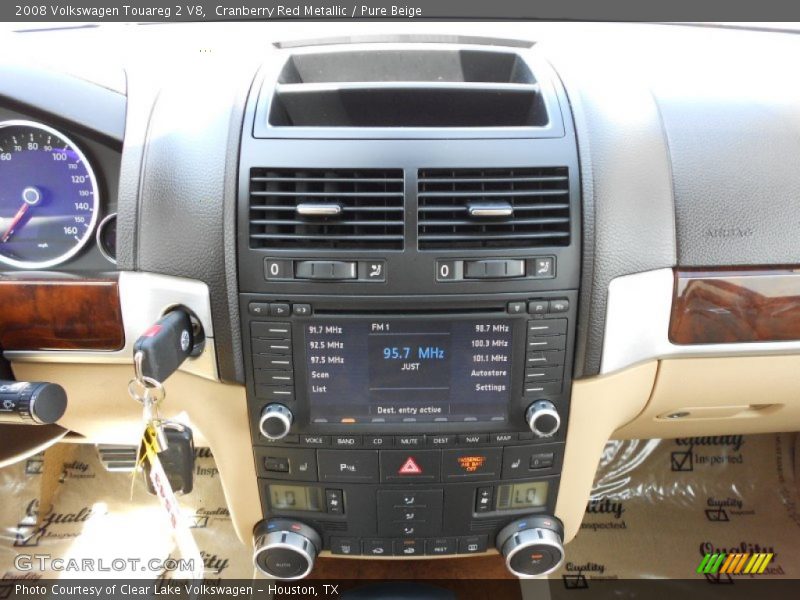 Controls of 2008 Touareg 2 V8