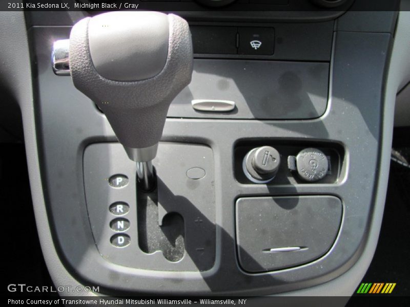 Midnight Black / Gray 2011 Kia Sedona LX