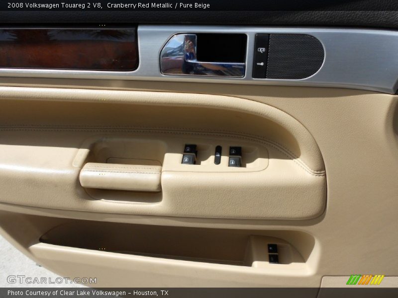Cranberry Red Metallic / Pure Beige 2008 Volkswagen Touareg 2 V8