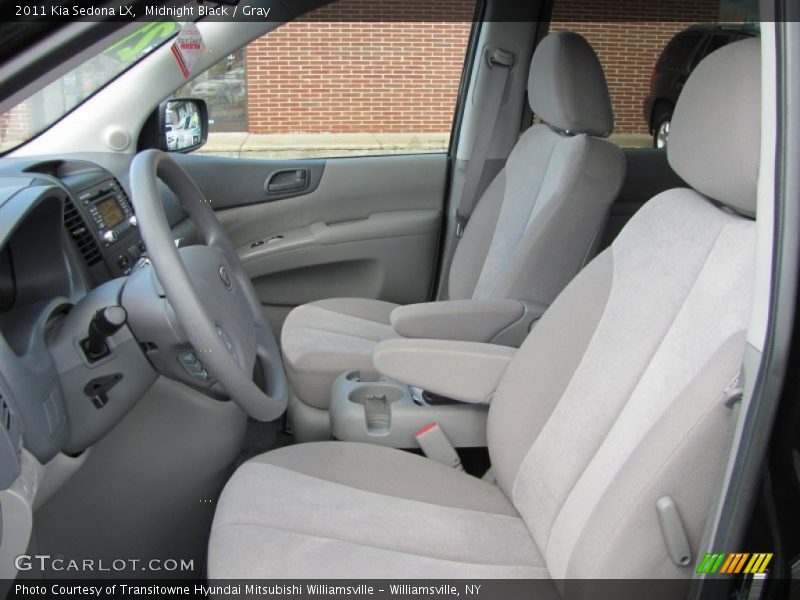 Midnight Black / Gray 2011 Kia Sedona LX
