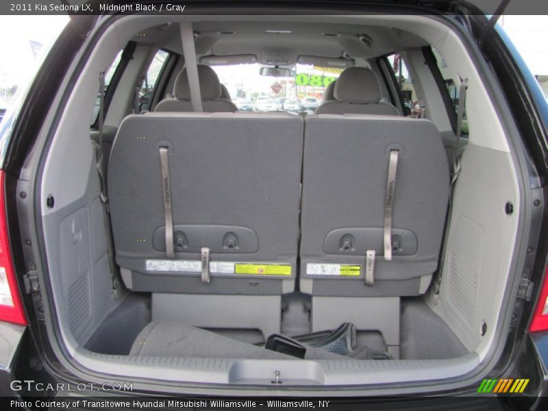 Midnight Black / Gray 2011 Kia Sedona LX