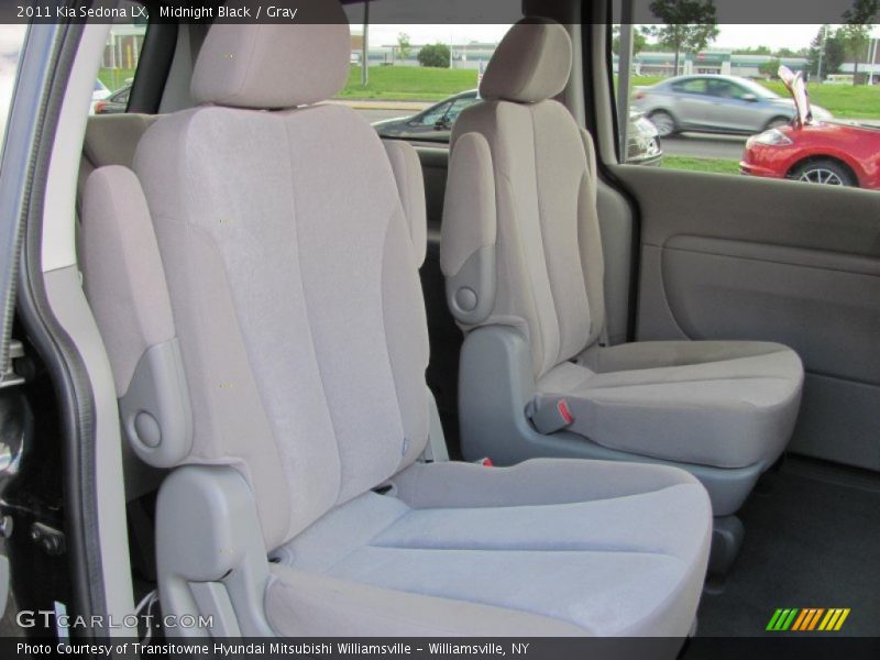 Midnight Black / Gray 2011 Kia Sedona LX