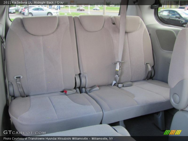 Midnight Black / Gray 2011 Kia Sedona LX