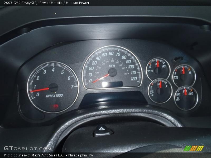 Pewter Metallic / Medium Pewter 2003 GMC Envoy SLE