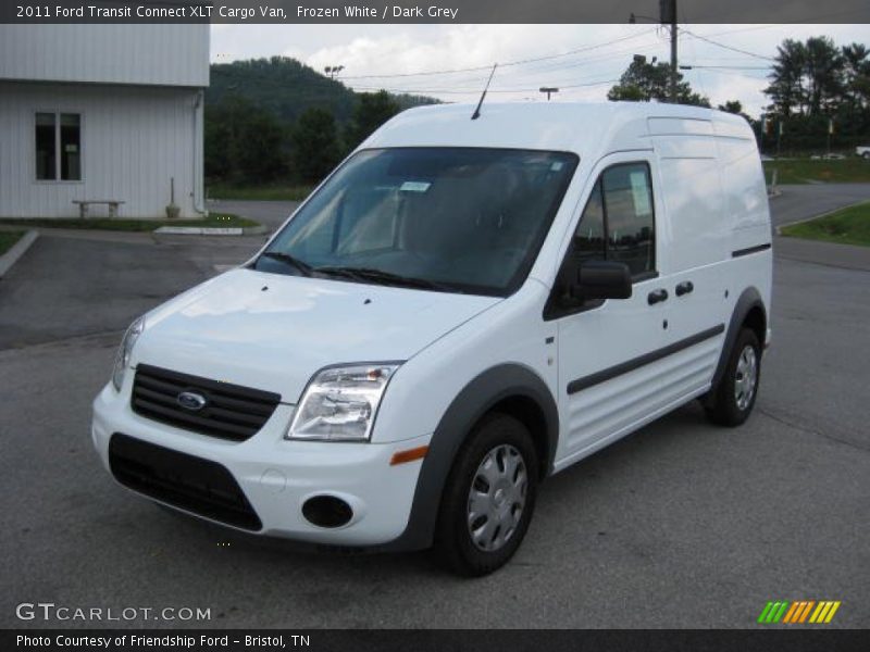 Front 3/4 View of 2011 Transit Connect XLT Cargo Van