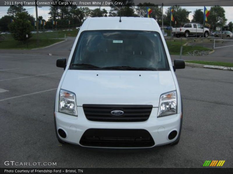 Frozen White / Dark Grey 2011 Ford Transit Connect XLT Cargo Van