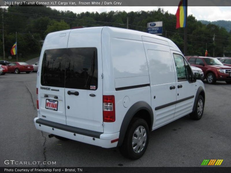 Frozen White / Dark Grey 2011 Ford Transit Connect XLT Cargo Van