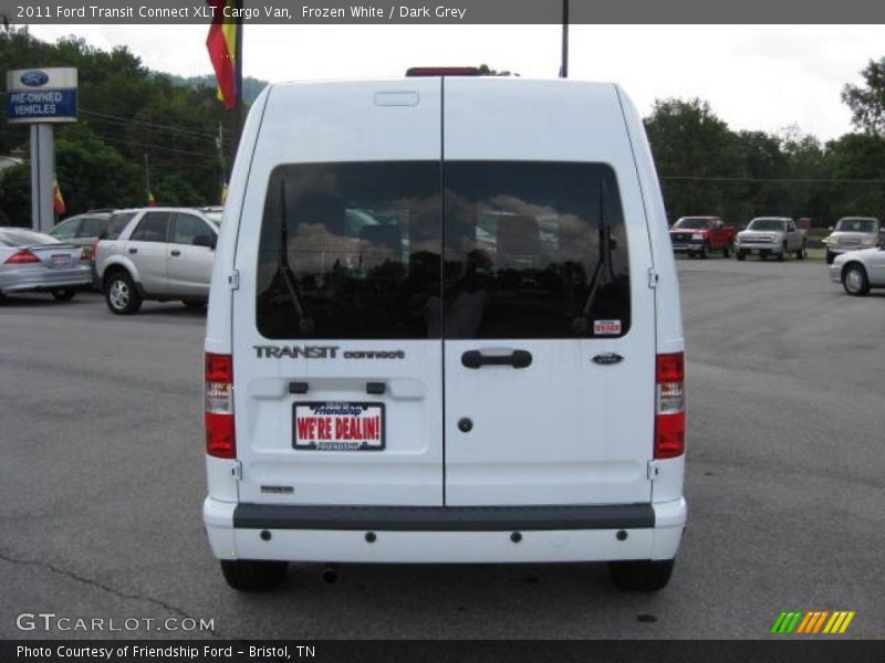 Frozen White / Dark Grey 2011 Ford Transit Connect XLT Cargo Van