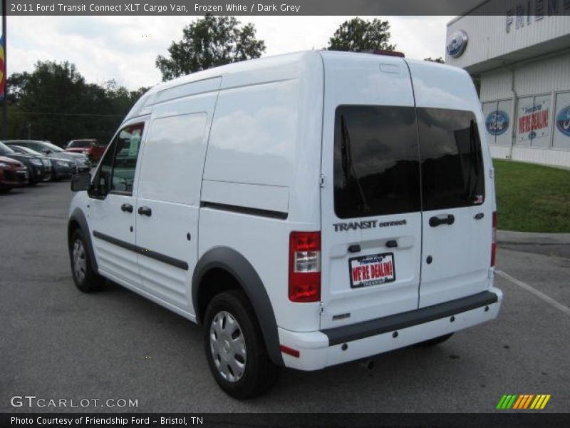 Frozen White / Dark Grey 2011 Ford Transit Connect XLT Cargo Van