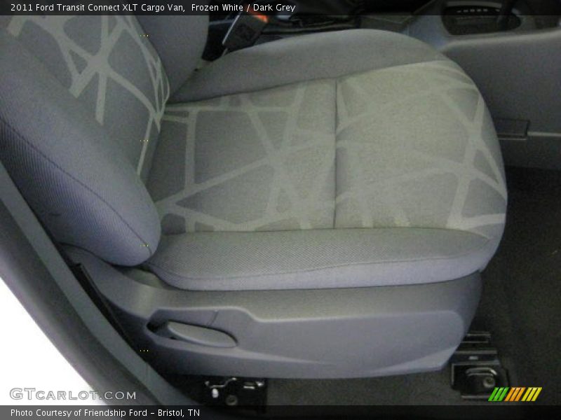  2011 Transit Connect XLT Cargo Van Dark Grey Interior