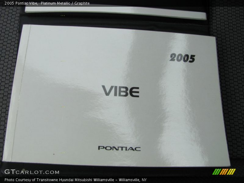 Platinum Metallic / Graphite 2005 Pontiac Vibe
