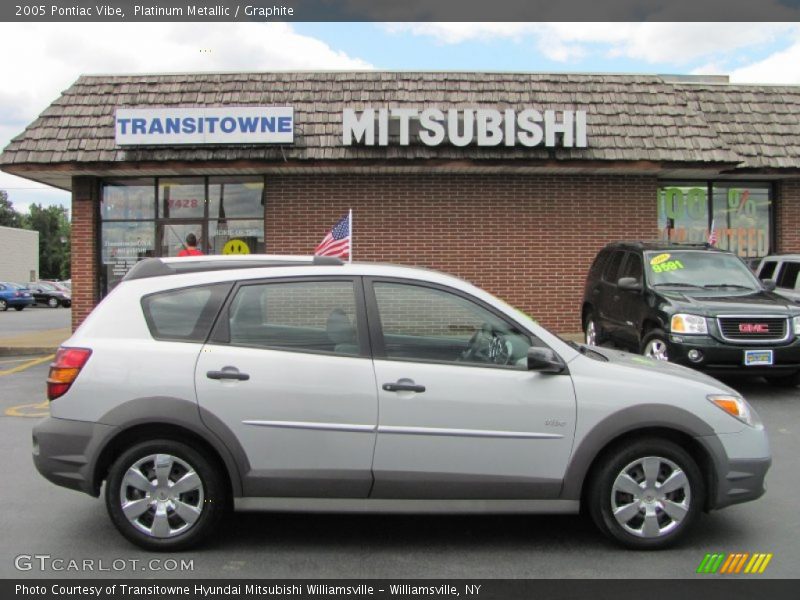 Platinum Metallic / Graphite 2005 Pontiac Vibe