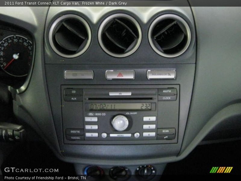 Controls of 2011 Transit Connect XLT Cargo Van