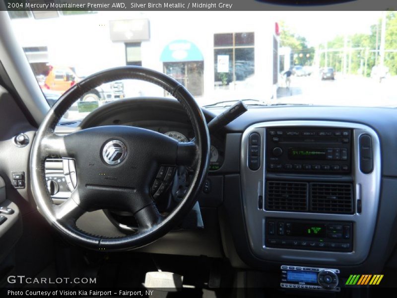 Silver Birch Metallic / Midnight Grey 2004 Mercury Mountaineer Premier AWD